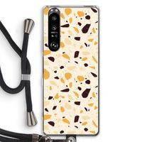 Terrazzo N°13: Sony Xperia 1 III Transparant Hoesje met koord