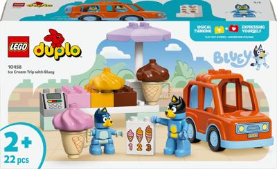 LEGO® Bluey 10458 Uitje naar de ijssalon met Bluey