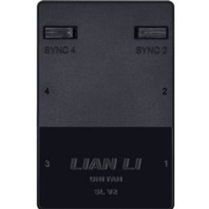 Lian Li SLV2 snelheidsregelaar voor ventilator 16 kanalen Zwart