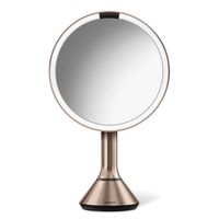 Simplehuman - Spiegel met Sensor, Rond, 5x Vergroting, Rose Goud - Simplehuman - thumbnail
