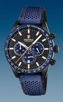 Horlogeband Festina F20359-2 Leder Blauw 21mm