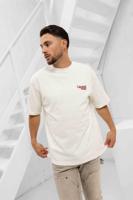 Quotrell Puff Studios T-Shirt Heren Wit/Rood - Maat XL - Kleur: Wit | Soccerfanshop