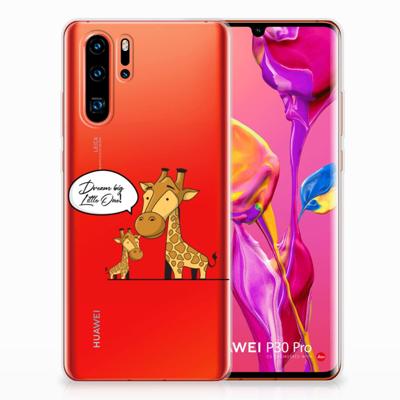 Huawei P30 Pro Telefoonhoesje met Naam Giraffe Huawei P30 Pro Telefoonhoesje met Naam Giraffe