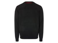 LIVERGY Heren merino wollen trui (S, Zwart)