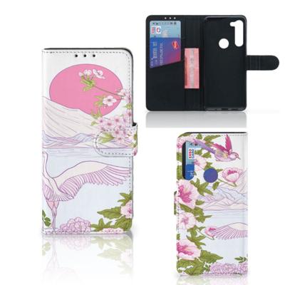 Motorola G8 Power | Telefoonhoesje | Met pasjeshouder | Bird Standing