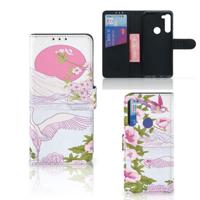 Motorola G8 Power | Telefoonhoesje | Met pasjeshouder | Bird Standing