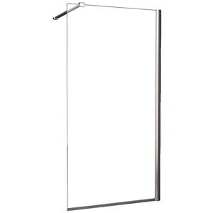 Wiesbaden Comfort Inloopdouche 100x200cm - Nano Coating - Helder Glas/Chroom