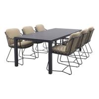 Taste Prego|Chaneo tuinset - 220x100 cm. - 7-delig