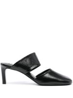 Jil Sander mules Tay 65 mm à bout carré - Noir - thumbnail