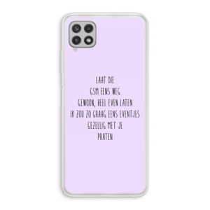 GSM: Samsung Galaxy A22 4G Transparant Hoesje