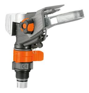 Gardena 8137-20 tuinsprinkler Grijs, Oranje, Zilver