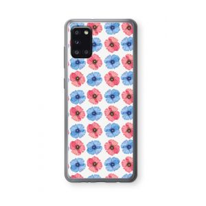 Klaproosjes: Samsung Galaxy A31 Transparant Hoesje