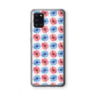 Klaproosjes: Samsung Galaxy A31 Transparant Hoesje