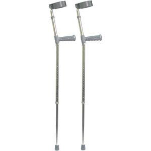 Elleboogkrukken - PVC wighandgreep - large