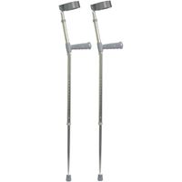 Elleboogkrukken - PVC wighandgreep - large
