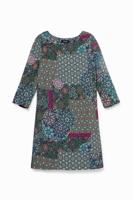 Korte boho-jurk met mandala's - MATERIAL FINISHES - 38