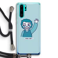 Zwaai: Huawei P30 Pro Transparant Hoesje met koord