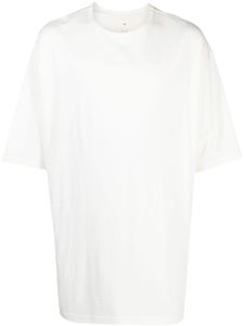 Y-3 t-shirt en coton à patch logo - Blanc