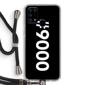 #9000: Samsung Galaxy M31 Transparant Hoesje met koord