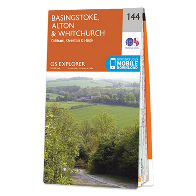 Wandelkaart - Topografische kaart 144 OS Explorer Map Basingstoke, Alto, Whitchurch | Ordnance Survey