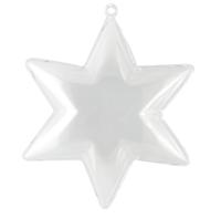 Vaessen Creative • plastic ster 2-delig 10cm 250pcs