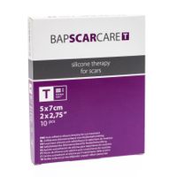 Bap Scar Care T Verb Dun Transp 5x 7cm 10 600507