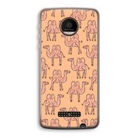 Kameel: Motorola Moto Z Force Transparant Hoesje Kameel: Motorola Moto Z Force Transparant Hoesje