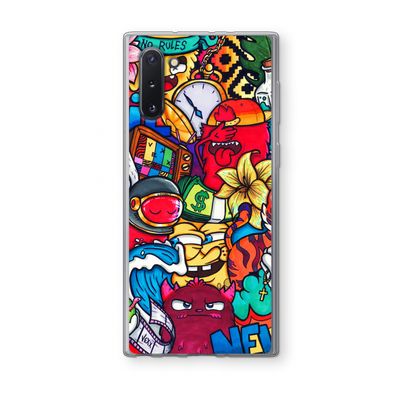 No Rules: Samsung Galaxy Note 10 Transparant Hoesje