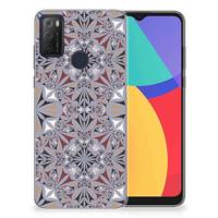 Alcatel 1S (2021) | TPU | Siliconen hoesje | Flower Tiles