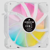 Corsair iCUE SP120 RGB ELITE Performance + Lighting Node CORE case fan 3 stuks, 4-pins PWM fan-connector - thumbnail