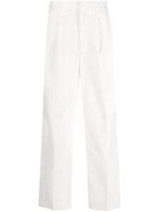 Emporio Armani pantalon droit à plis - Tons neutres