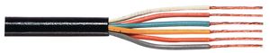Tasker TASR-C158 Datakabel Op Haspel 6x 0.25 - 100 M Zwart