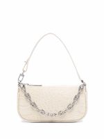 BY FAR mini Rachel crocodile-effect shoulder bag - NEUTRALS