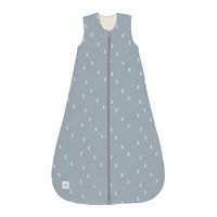 Lässig All-seasons Slaapzak, 100% organic cotton, 2.5 TOG, Blocks light blue, mt 86/92, 13-24 mnd - thumbnail