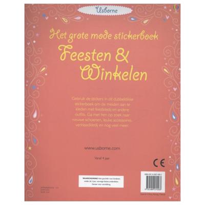 Wins Holland Grote mode stickerboek - feesten & winkelen (700 stickers)