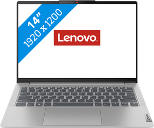 Lenovo IdeaPad Slim 5 i5-12450H Notebook 35,6 cm (14") WUXGA Intel® Core™ i5 16 GB LPDDR5-SDRAM 512 GB SSD Wi-Fi 6E (802.11ax) Windows 11 Home Grijs