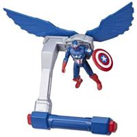 Captain America Flight Control Figure, Marvel Epic Hero Series Captain America: Brave New World, dai 4 anni in su