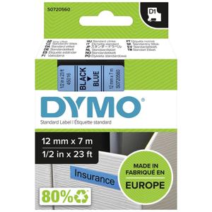 DYMO 45016 Labeltape Polyester Tapekleur: Blauw Tekstkleur: Zwart 12 mm 7 m