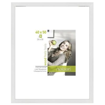 Nielsen Design nielsen fotolijst 8988022 apollon wit 40x50 / 24x30 cm