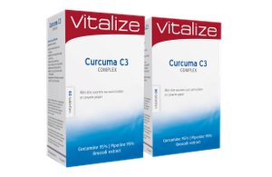Vitalize Curcuma C3 Complex Tabletten Voordeelverpakking