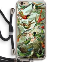 Haeckel Trochilidae: iPhone 6 PLUS / 6S PLUS Transparant Hoesje met koord