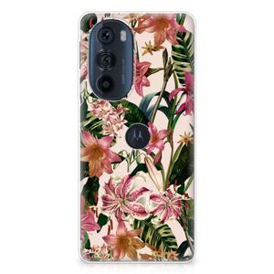 Motorola Edge 30 Pro TPU Case Flowers