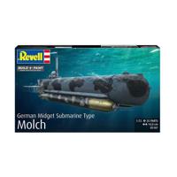 Revell modelbouwpakket - german submarine type molch 1:72 - 35dlg. Revell modelbouwpakket - german submarine type molch 1:72 - 35dlg.