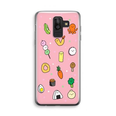 Happy bento friends: Samsung Galaxy J8 (2018) Transparant Hoesje