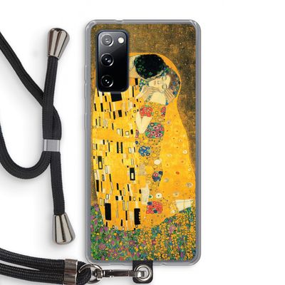 Der Kuss: Samsung Galaxy S20 FE / S20 FE 5G Transparant Hoesje met koord