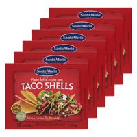 Santa Maria - Taco Shells - 6x 135g