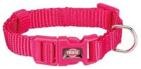 Trixie halsband hond premium fuchsia (35-55X2 CM)