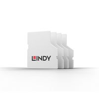 Lindy 40478 poortblokker Poortblokker + sleutel SD card Wit Acrylonitrielbutadieenstyreen (ABS) - thumbnail