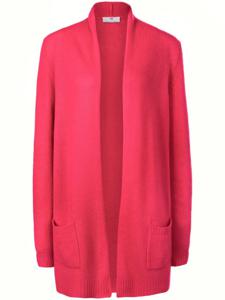 Lang vest 100% scheerwol Van Peter Hahn pink