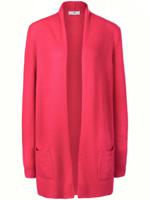 Lang vest 100% scheerwol Van Peter Hahn pink